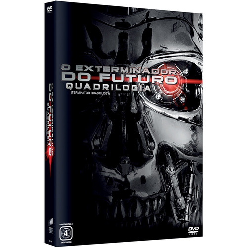 O Exterminador Do Futuro - Box Quadrilogia Dvd Novo Lacrado