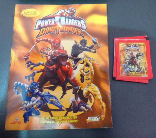 Power Rangers , Álbum Y 100 Sobres , Hacete Coleccionista!!!