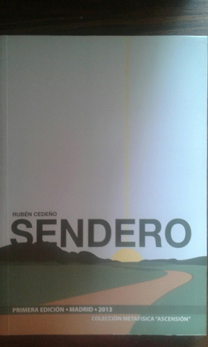 Libro Sendero De Ruben Cedeño