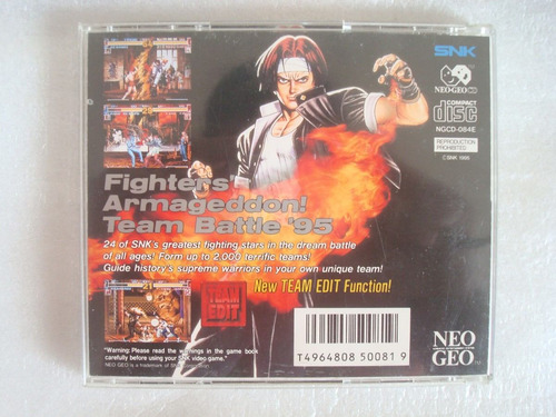 The King Of Fighters 95 - Neo Geo Cd Jogo Original Game Kof