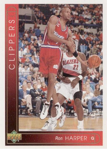 1993-94 Upper Deck International Spanish Ron Harper Clippers