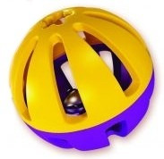 Imagen 6 de 6 de Set De Mordillo Y Sonajero Duravit 671 Pelota Con Cascabel