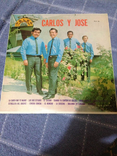 Carlos Y José La Carta Que Te Mande Disco De Vinil Original 