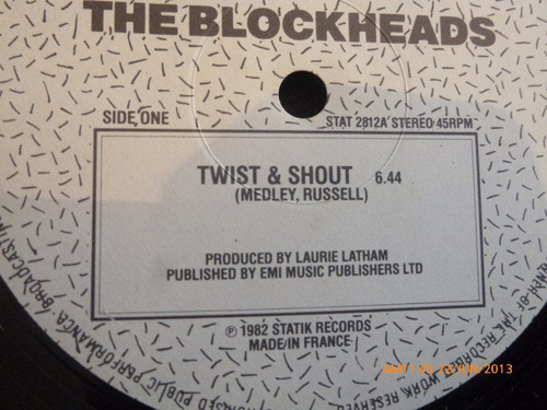 Vinilo Lp Blockheads -- Twist Shout (xx616 (Usado)