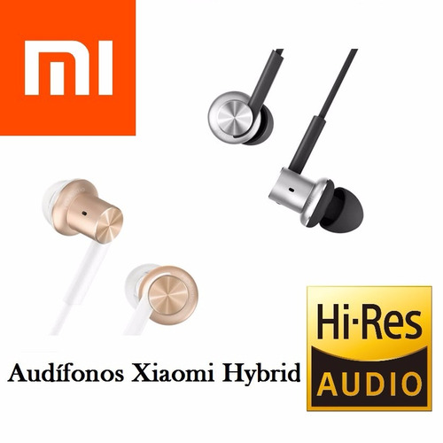 Audifonos Xiaomi Piston Hybrid Hi-res Audio - 100% Original