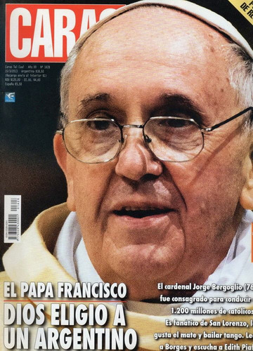 Revista Caras Nro. 1628 * Especial Papa Francisco Con Poster
