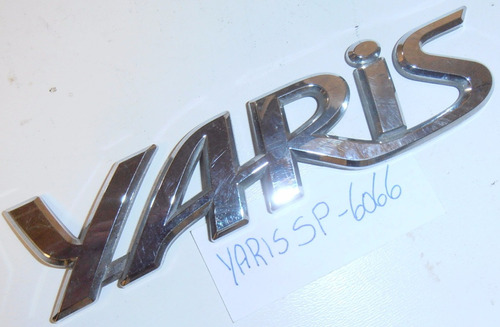 Palabra Yaris Toyota Yaris Sport Año 2006-2009