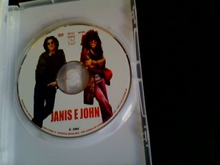 Dvd Janis E John - Capa Com Luva