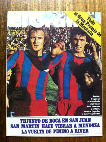 Revista El Gráfico Nº 2862, Año 1974 - Argentina