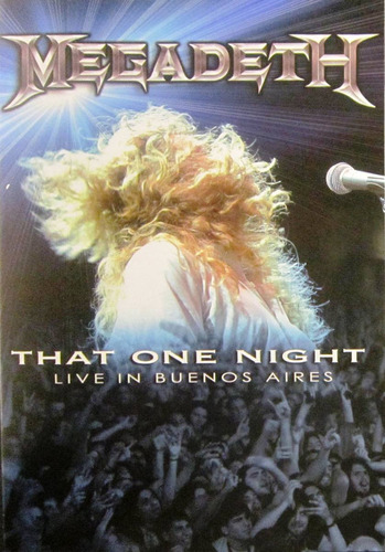 Megadeth - That One Night Live In Buenos Aires Dvd