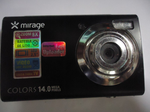 Câmera Mirage Colors - Não Vai Bateria E Carregador