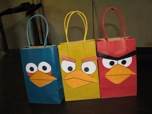 Bolsas Para Fiestas Infantiles De Angry Birds