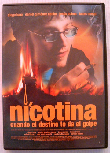 Nicotina Diego Luna Jesus Ochoa / Dvd Usado