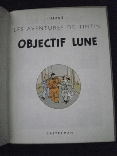 Les Aventures De Tintin Objectif Lune (Usado)
