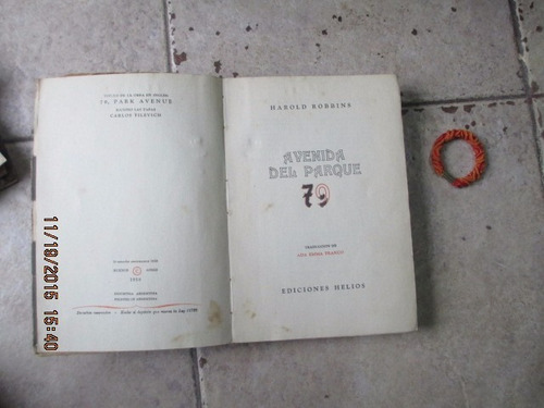 Avenida Del Parque 79 - Harold Robbins