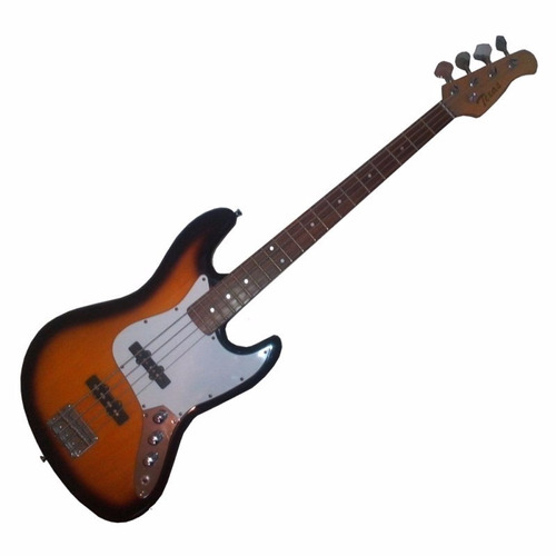 Bajo Eléctrico Texas, Tipo Jazz Bass 2 Tonos Sunburst