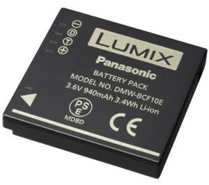 Panasonic Dmw-bcf10 De Litio Para Ciertas Cámaras Lumix - Em