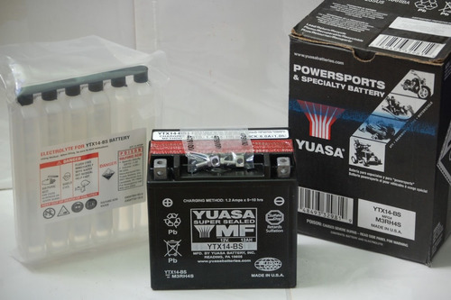 Bateria Acumulador Yuasa Ytx24hl-bs Para Moto