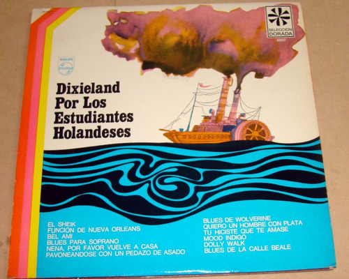 Los Estudiantes Holandeses Dixieland Lp Argentino / Kktus