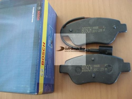 Pastillas De Freno Bosch Original Con Sensor P/ Fiat Qubo
