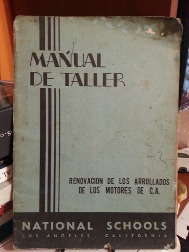 Manual De Taller. Renovacion  Arrollados De Motores C.a.