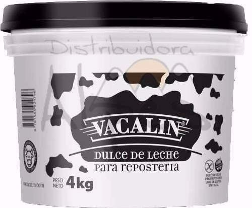 Doce De Leite Argentino Vacalin Premium Gourmet 4 Kg