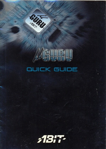 Manual Original Placa Mae Abit Guru
