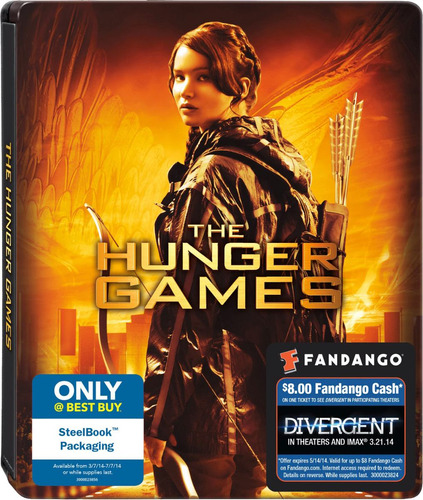 Los Juegos Del Hambre - Blu-ray En Caja De Acero (steelbook)