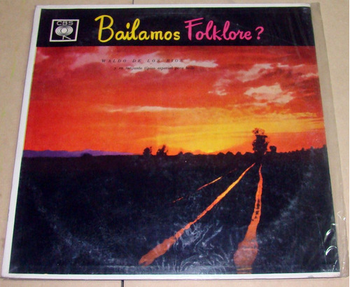 Waldo De Los Rios Bailamos Folklore Lp Argentino / Kktus