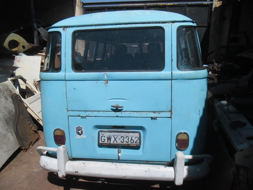 Imagem 6 de 14 de Vw Van Kombi 1972 Docks Ok - Funcionando Boa P/ Exportação