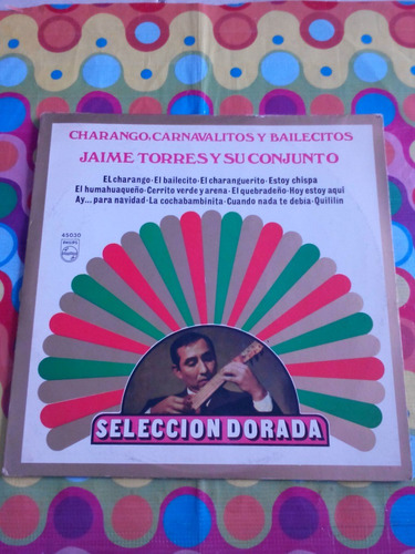 Jaime Torres Y Su Conjunto Lp Charango Carnavalitos  Baile R