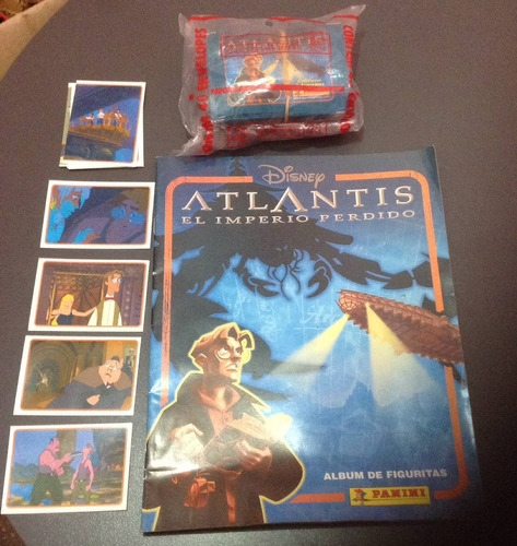 Atlantis, El Imperio Perdido, Álbum Y 40 Sobres Hacete Colec
