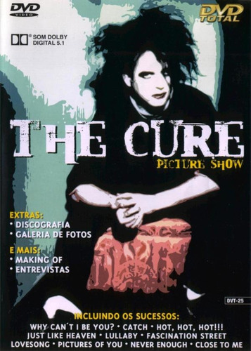 Dvd Original The Cure Picture Show Why Cant I Be You Lullaby