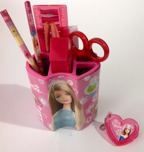 Blister Producto Coleccionables Escolares De Barbie Original