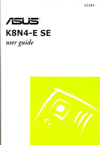 Manual Original Placa Mae Asus K8n4-e Se