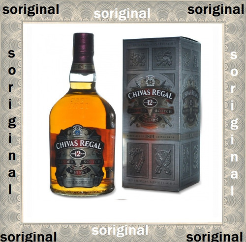 Whisky Chivas Regal 12 Anos 500ml - Original Na Caixa