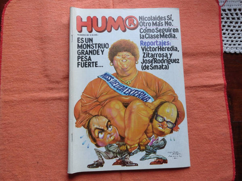 Revista Humor - Nro.88 - 1982 - Zitarroza - Victor Heredia