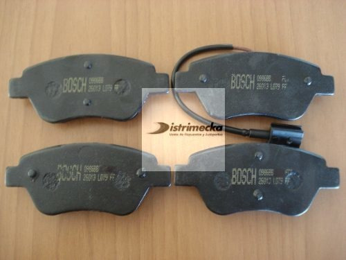 Pastillas De Freno Bosch Original Con Sensor P/ Fiat Qubo