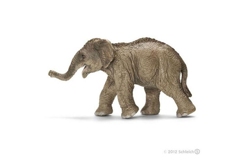 Boneco Alemao Schleich 14655 Bezerro Elefante Asiatico Zoo