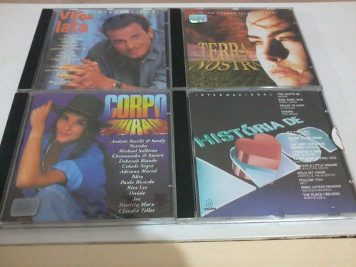 Lote 4 Cds De Novelas