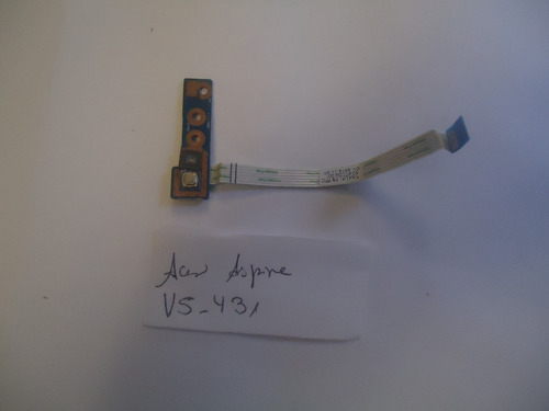 Vendo Boton De Encendido Usado Para Acer Aspire V5-431