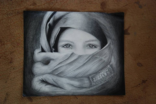 Dibujo Original Freedom - Libertad Dibujo Original | Meses sin intereses Dibujo Original Freedom - Libertad Dibujo Original | Meses sin intereses