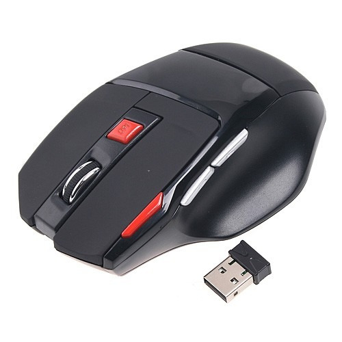 Espectacular Mouse Optico Inalambrico 7 Botones