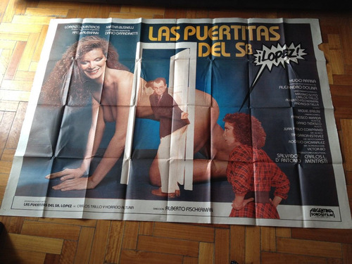 Afiche De Cine - Las Puertitas Del Señor Lopez - Doble
