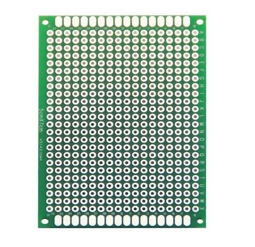 Placa Pci Protótipo 2 Lados 5cm X 7cm 432 Furos