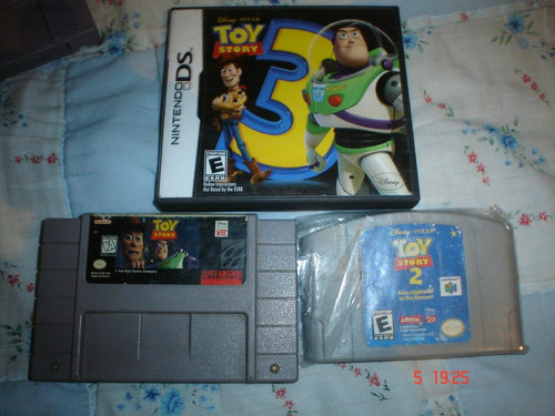Toy Story Trilogia Super Nintendo Nintendo 64 Y Nintendo Ds