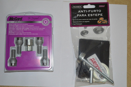 Kit Anti-furto Mcgard P/ Rodas E Estepe - Citroen C3