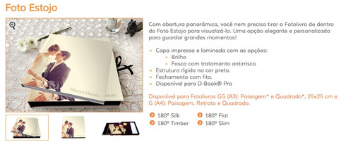 Álbum Modelo 180graus Silk
