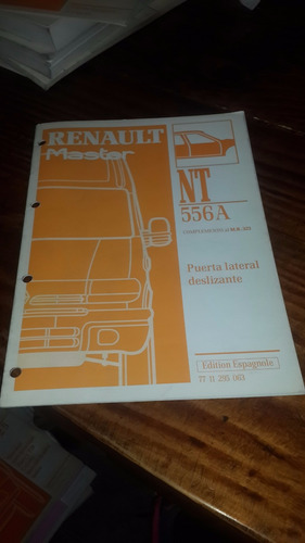 Renault Master Manual De Reparacion Puerta Lateral Deslizant