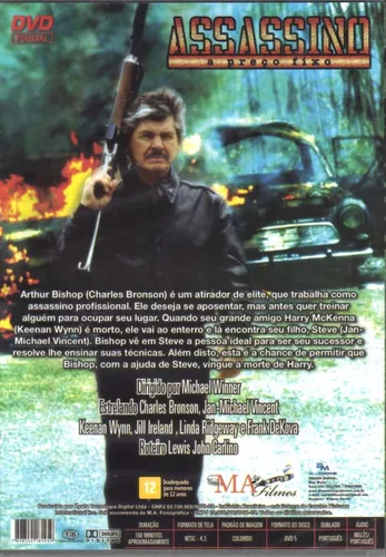 DVD Assassino A Preço Fixo - Charles Bronson - Lacrado